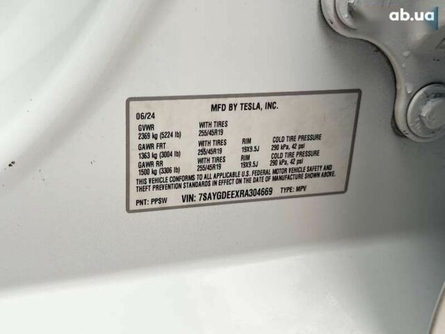 Тесла Model Y, объемом двигателя 0 л и пробегом 6 тыс. км за 36500 $, фото 25 на Automoto.ua
