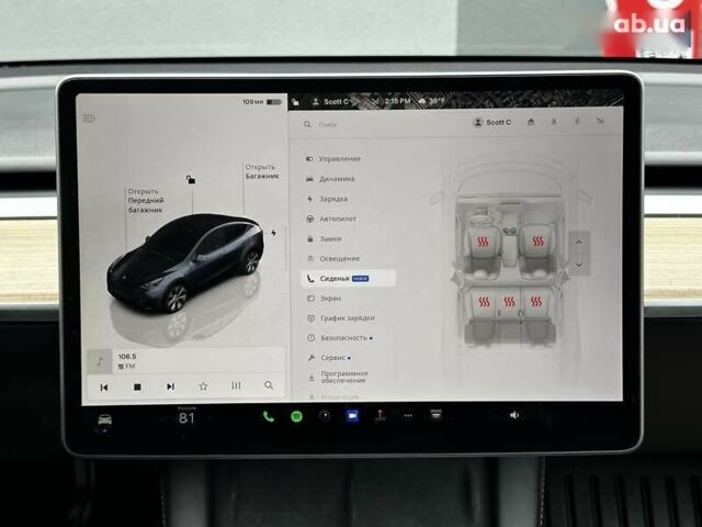 Тесла Model Y, объемом двигателя 0 л и пробегом 20 тыс. км за 32500 $, фото 19 на Automoto.ua