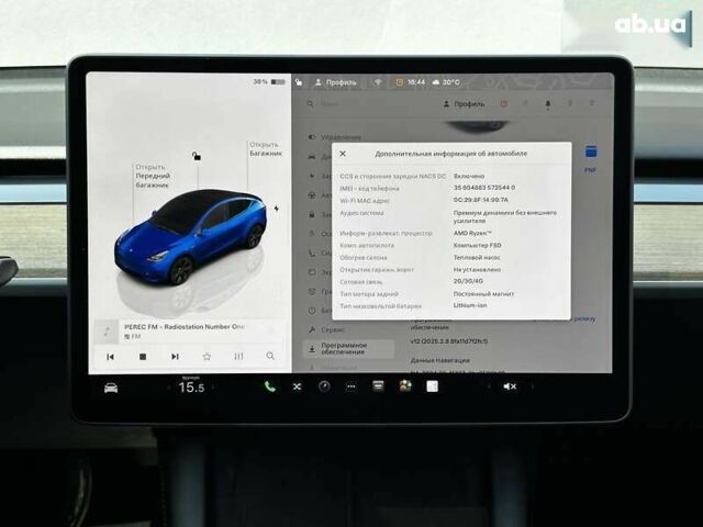 Тесла Model Y, объемом двигателя 0 л и пробегом 16 тыс. км за 31500 $, фото 18 на Automoto.ua