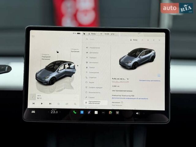Тесла Model Y, объемом двигателя 0 л и пробегом 3 тыс. км за 39999 $, фото 20 на Automoto.ua