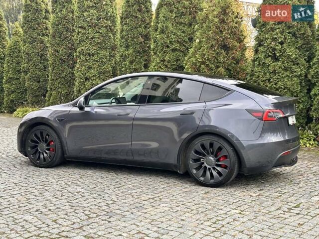 Тесла Model Y 2020 у Києві на Automoto.ua Сірий Тесла Model Y, об'ємом двигуна 0 л та пробігом 95 тис. км за 22700 $, фото 4 на Automoto.ua