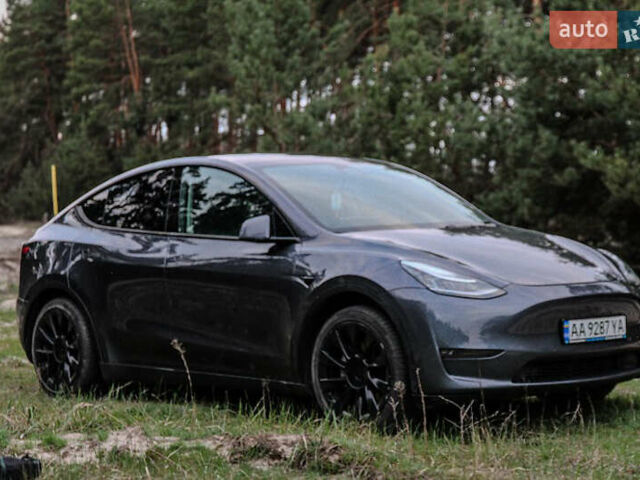 Серый Тесла Model Y, объемом двигателя 0 л и пробегом 77 тыс. км за 21600 $, фото 2 на Automoto.ua