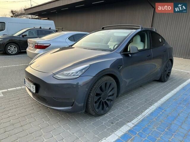 Сірий Тесла Model Y, об'ємом двигуна 0 л та пробігом 51 тис. км за 26000 $, фото 4 на Automoto.ua