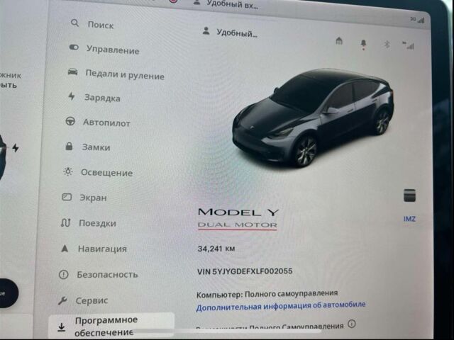 Сірий Тесла Model Y, об'ємом двигуна 0 л та пробігом 35 тис. км за 37990 $, фото 32 на Automoto.ua