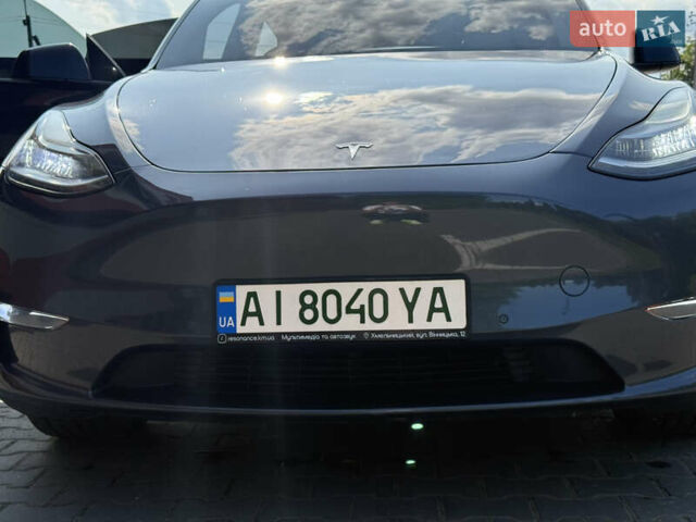 Серый Тесла Model Y, объемом двигателя 0 л и пробегом 104 тыс. км за 22500 $, фото 6 на Automoto.ua
