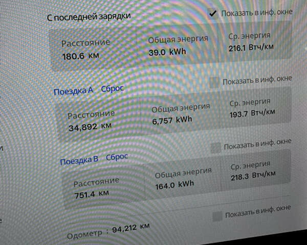 Серый Тесла Model Y, объемом двигателя 0 л и пробегом 94 тыс. км за 23000 $, фото 13 на Automoto.ua