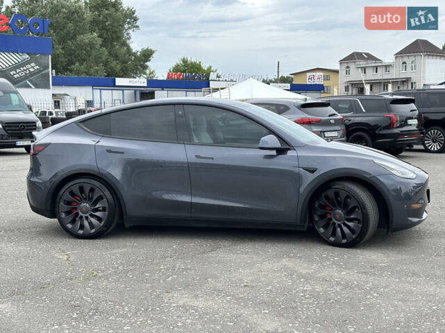 Тесла Model Y 2020 в Киеве на Automoto.ua Серый Тесла Model Y, объемом двигателя 0 л и пробегом 98 тыс. км за 24999 $, фото 3 на Automoto.ua