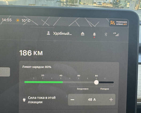 Серый Тесла Model Y, объемом двигателя 0 л и пробегом 84 тыс. км за 21500 $, фото 11 на Automoto.ua