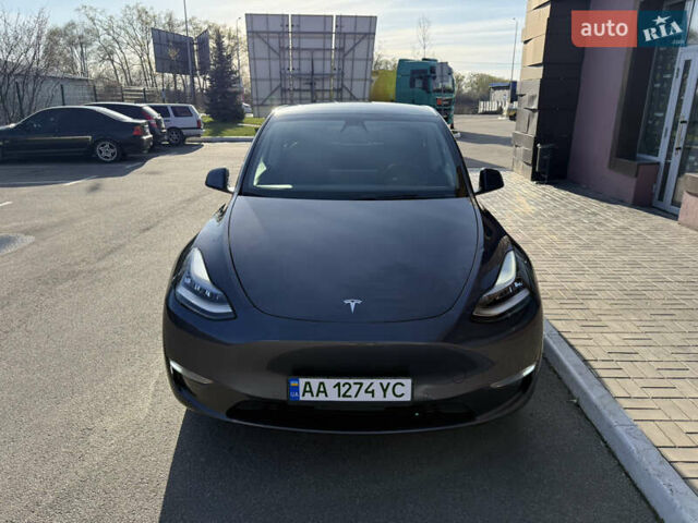 Серый Тесла Model Y, объемом двигателя 0 л и пробегом 59 тыс. км за 22300 $, фото 16 на Automoto.ua