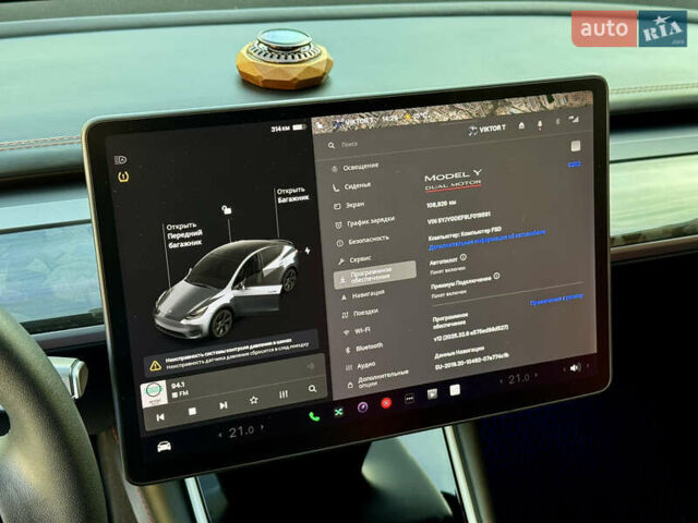 Серый Тесла Model Y, объемом двигателя 0 л и пробегом 100 тыс. км за 23000 $, фото 28 на Automoto.ua