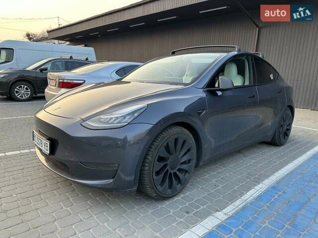 Сірий Тесла Model Y, об'ємом двигуна 0 л та пробігом 51 тис. км за 26000 $, фото 1 на Automoto.ua