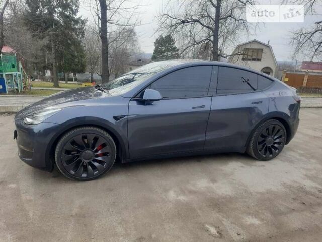 Сірий Тесла Model Y, об'ємом двигуна 0 л та пробігом 48 тис. км за 33500 $, фото 76 на Automoto.ua