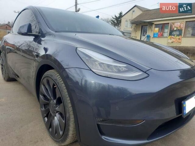 Серый Тесла Model Y, объемом двигателя 0 л и пробегом 48 тыс. км за 24900 $, фото 70 на Automoto.ua
