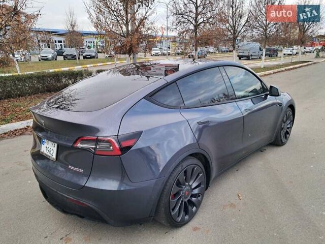 Серый Тесла Model Y, объемом двигателя 0 л и пробегом 100 тыс. км за 23500 $, фото 17 на Automoto.ua