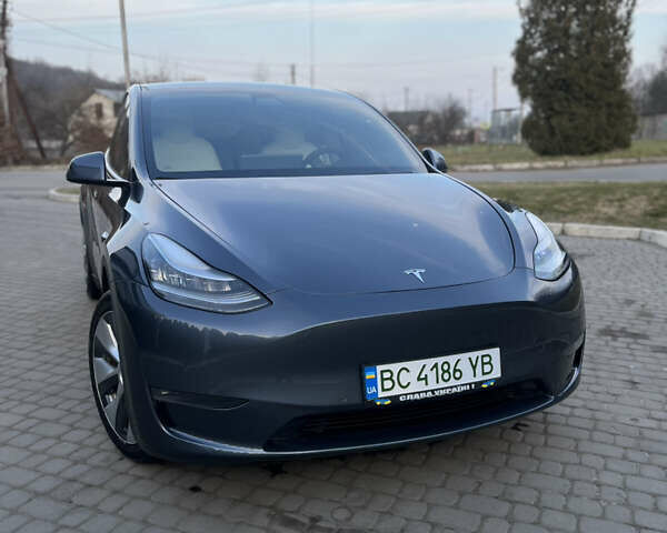 Серый Тесла Model Y, объемом двигателя 0 л и пробегом 60 тыс. км за 24200 $, фото 12 на Automoto.ua