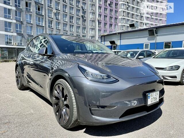 Сірий Тесла Model Y, об'ємом двигуна 0 л та пробігом 25 тис. км за 71500 $, фото 10 на Automoto.ua