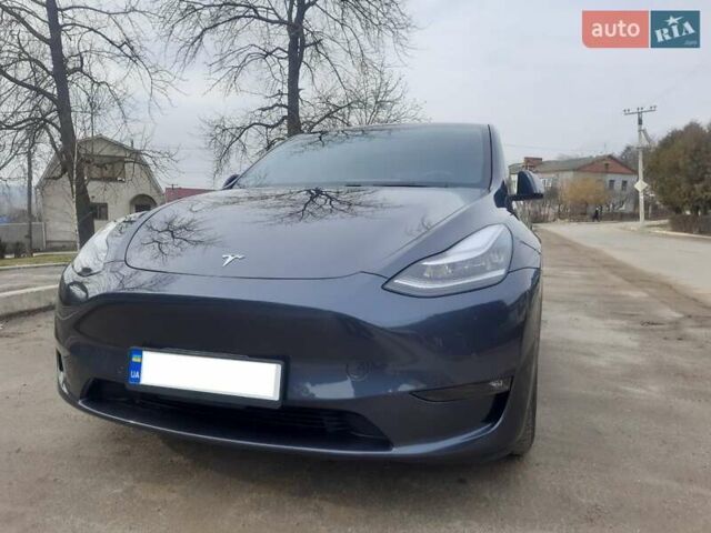 Серый Тесла Model Y, объемом двигателя 0 л и пробегом 48 тыс. км за 28500 $, фото 66 на Automoto.ua