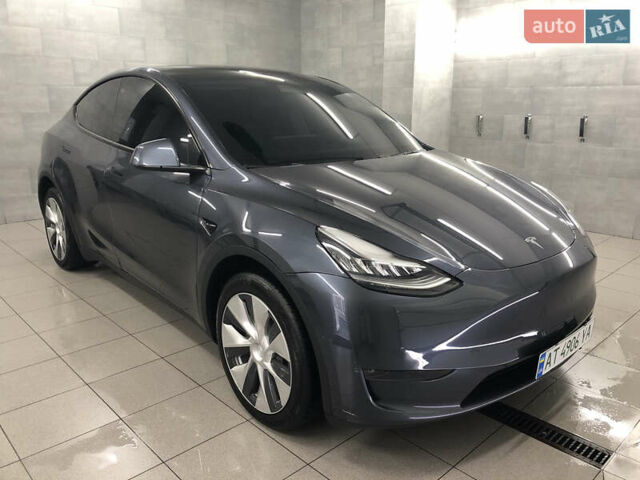 Серый Тесла Model Y, объемом двигателя 0 л и пробегом 12 тыс. км за 28500 $, фото 21 на Automoto.ua