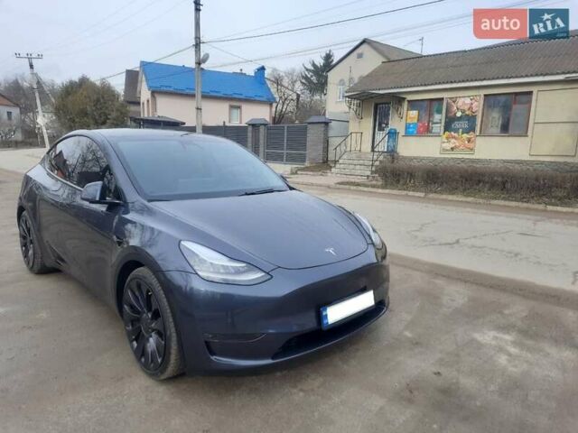 Серый Тесла Model Y, объемом двигателя 0 л и пробегом 48 тыс. км за 24900 $, фото 64 на Automoto.ua