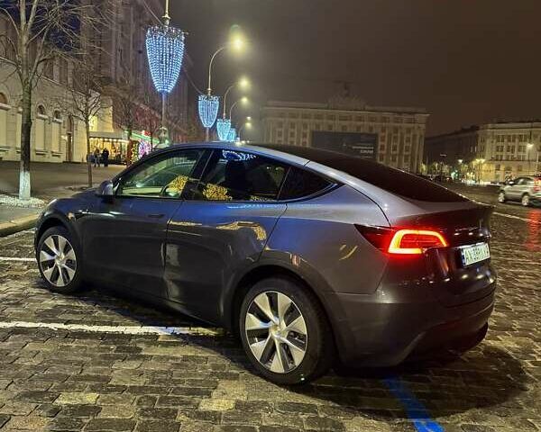 Серый Тесла Model Y, объемом двигателя 0 л и пробегом 46 тыс. км за 29500 $, фото 4 на Automoto.ua