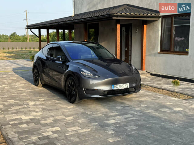 Серый Тесла Model Y, объемом двигателя 0 л и пробегом 79 тыс. км за 24300 $, фото 25 на Automoto.ua