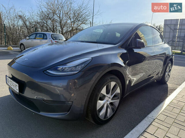 Серый Тесла Model Y, объемом двигателя 0 л и пробегом 59 тыс. км за 22300 $, фото 21 на Automoto.ua
