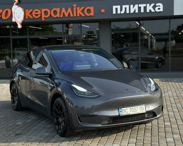 Серый Тесла Model Y, объемом двигателя 0 л и пробегом 79 тыс. км за 24300 $, фото 1 на Automoto.ua