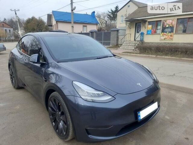 Сірий Тесла Model Y, об'ємом двигуна 0 л та пробігом 48 тис. км за 33500 $, фото 63 на Automoto.ua