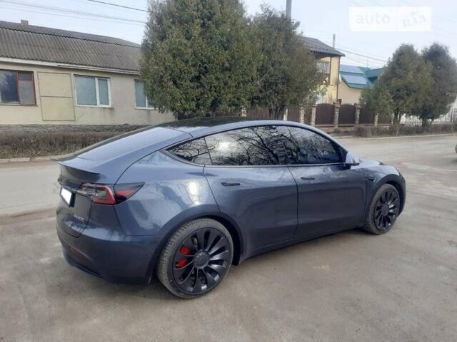 Сірий Тесла Model Y, об'ємом двигуна 0 л та пробігом 48 тис. км за 33500 $, фото 68 на Automoto.ua