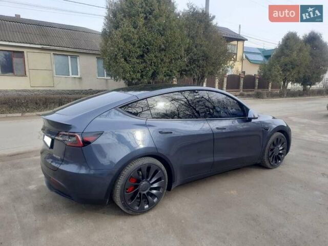 Серый Тесла Model Y, объемом двигателя 0 л и пробегом 48 тыс. км за 24900 $, фото 68 на Automoto.ua
