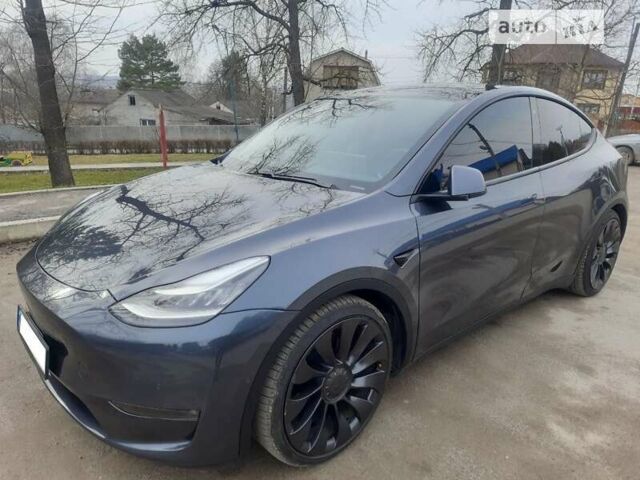 Сірий Тесла Model Y, об'ємом двигуна 0 л та пробігом 48 тис. км за 33500 $, фото 18 на Automoto.ua