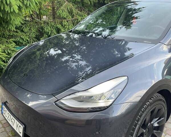 Серый Тесла Model Y, объемом двигателя 0 л и пробегом 83 тыс. км за 21499 $, фото 11 на Automoto.ua