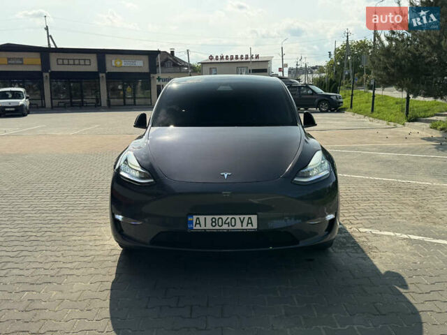 Серый Тесла Model Y, объемом двигателя 0 л и пробегом 104 тыс. км за 22500 $, фото 1 на Automoto.ua