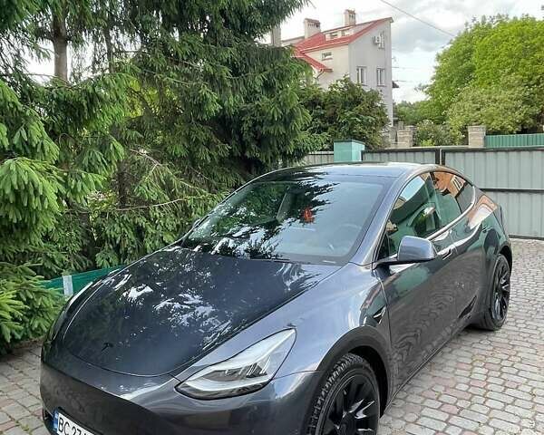 Серый Тесла Model Y, объемом двигателя 0 л и пробегом 83 тыс. км за 21499 $, фото 26 на Automoto.ua
