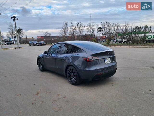 Серый Тесла Model Y, объемом двигателя 0 л и пробегом 100 тыс. км за 23500 $, фото 11 на Automoto.ua