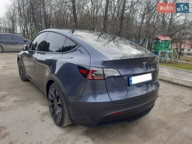 Серый Тесла Model Y, объемом двигателя 0 л и пробегом 48 тыс. км за 28500 $, фото 17 на Automoto.ua