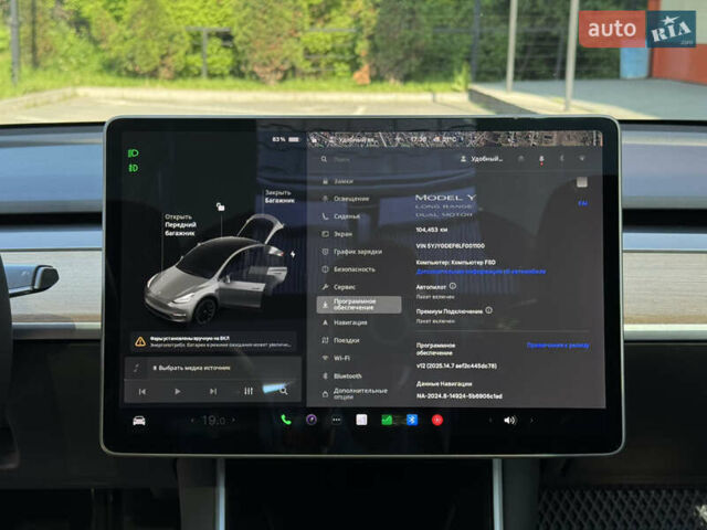 Серый Тесла Model Y, объемом двигателя 0 л и пробегом 104 тыс. км за 22500 $, фото 48 на Automoto.ua