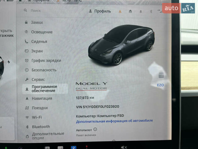 Серый Тесла Model Y, объемом двигателя 0 л и пробегом 137 тыс. км за 22900 $, фото 21 на Automoto.ua