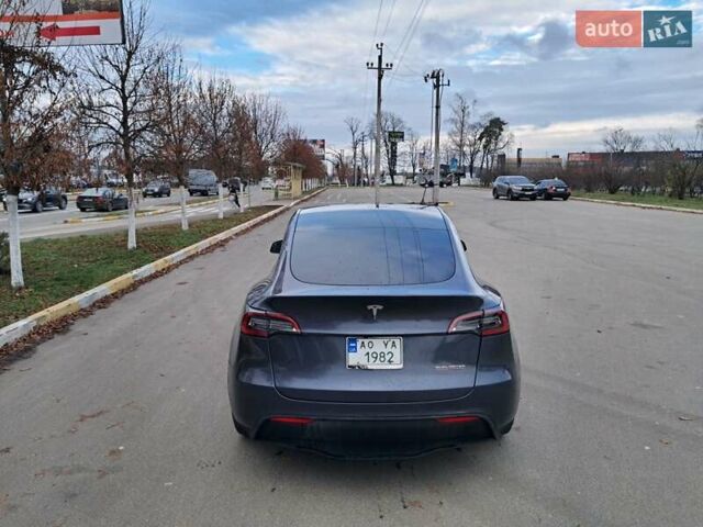 Серый Тесла Model Y, объемом двигателя 0 л и пробегом 100 тыс. км за 23500 $, фото 16 на Automoto.ua