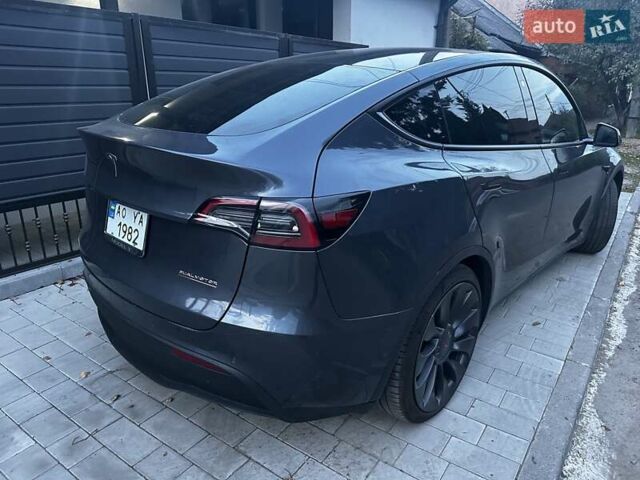 Серый Тесла Model Y, объемом двигателя 0 л и пробегом 91 тыс. км за 24600 $, фото 3 на Automoto.ua