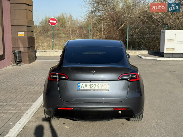 Серый Тесла Model Y, объемом двигателя 0 л и пробегом 59 тыс. км за 22300 $, фото 7 на Automoto.ua