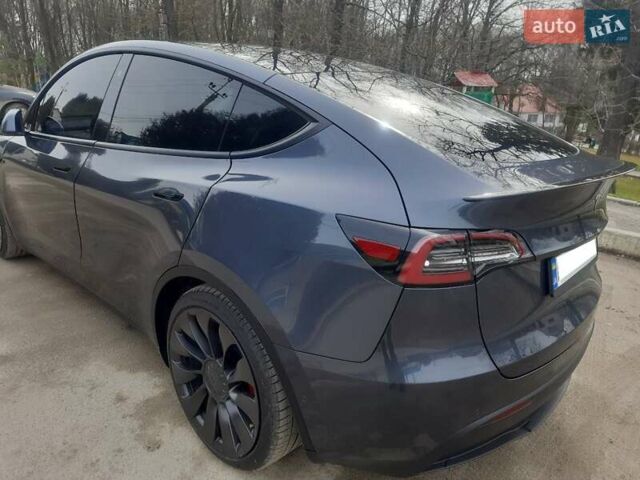 Серый Тесла Model Y, объемом двигателя 0 л и пробегом 48 тыс. км за 24900 $, фото 58 на Automoto.ua
