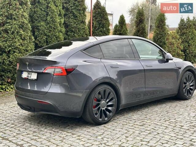 Тесла Model Y 2020 у Києві на Automoto.ua Сірий Тесла Model Y, об'ємом двигуна 0 л та пробігом 95 тис. км за 22700 $, фото 9 на Automoto.ua