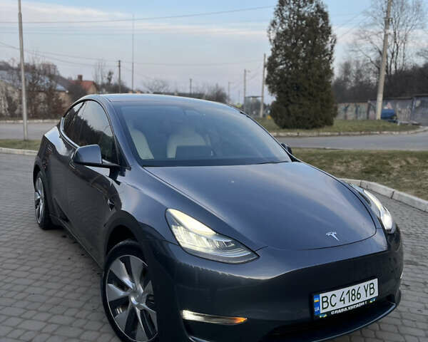 Серый Тесла Model Y, объемом двигателя 0 л и пробегом 60 тыс. км за 24200 $, фото 3 на Automoto.ua