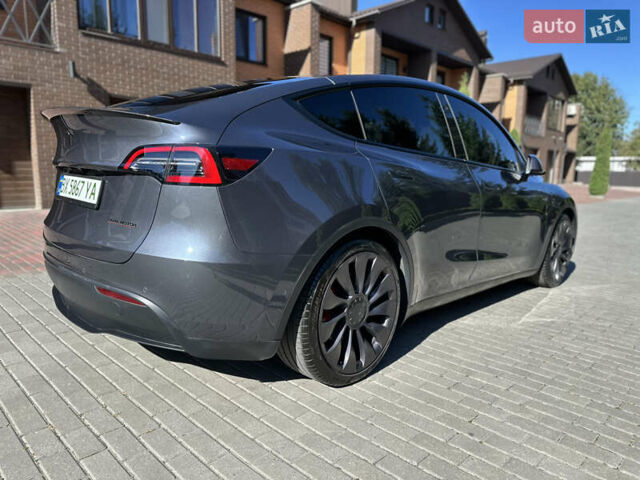 Сірий Тесла Model Y, об'ємом двигуна 0 л та пробігом 97 тис. км за 23900 $, фото 10 на Automoto.ua