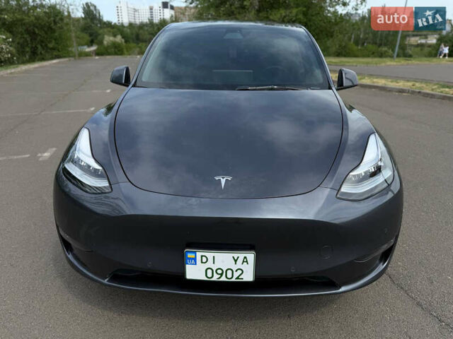 Серый Тесла Model Y, объемом двигателя 0 л и пробегом 91 тыс. км за 26500 $, фото 12 на Automoto.ua