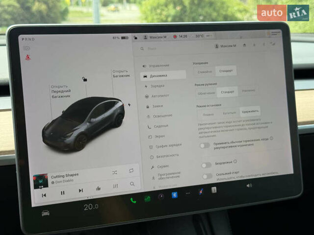 Серый Тесла Model Y, объемом двигателя 0 л и пробегом 91 тыс. км за 26500 $, фото 52 на Automoto.ua