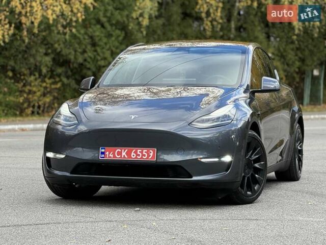 Серый Тесла Model Y, объемом двигателя 0 л и пробегом 211 тыс. км за 18950 $, фото 15 на Automoto.ua
