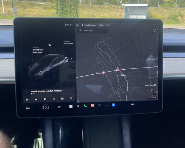 Серый Тесла Model Y, объемом двигателя 0 л и пробегом 69 тыс. км за 24100 $, фото 15 на Automoto.ua