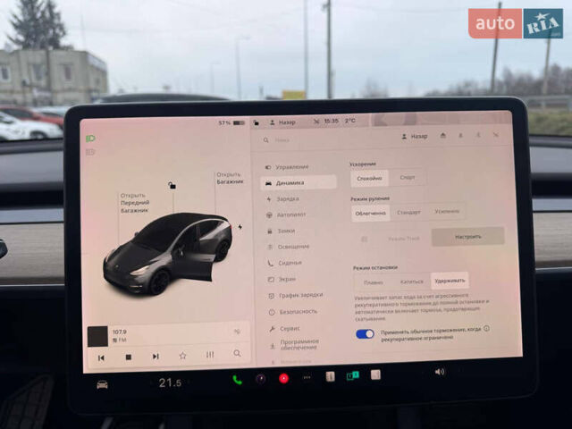 Серый Тесла Model Y, объемом двигателя 0 л и пробегом 107 тыс. км за 23999 $, фото 55 на Automoto.ua